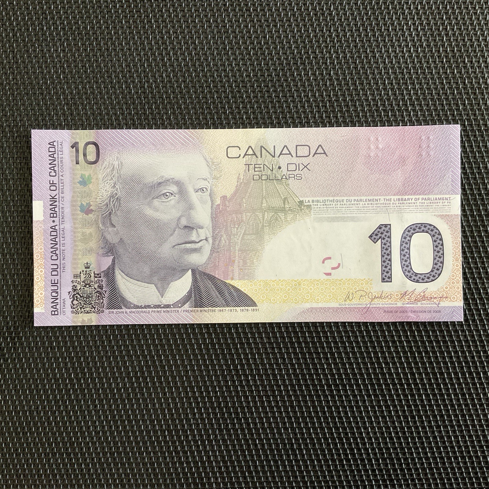 CANADA: 10 Dollars 2009, Pick 102Ae, NEUF/UNC 💥