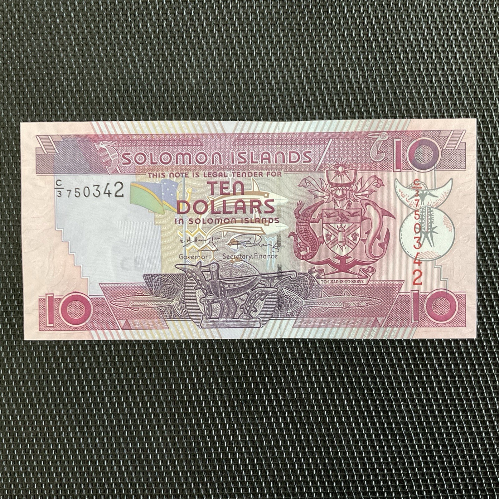 ÎLES SALOMON: 10 Dollars ND 2005, Pick 27, NEUF/UNC 💥