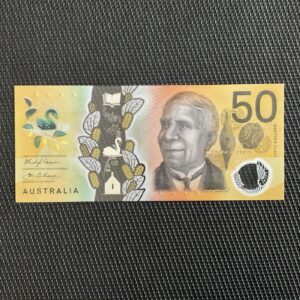 AUSTRALIE: 50 Dollars 2018, Polymère, Pick 65a, NEUF/UNC 🔥