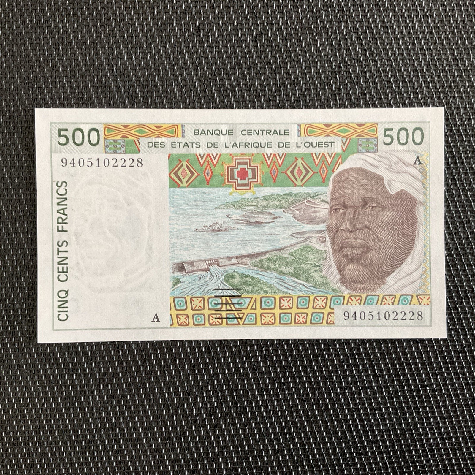 CÔTE D’IVOIRE: 500 Francs 1994, BCEAO, Pick 110Ad, NEUF/UNC 🌐