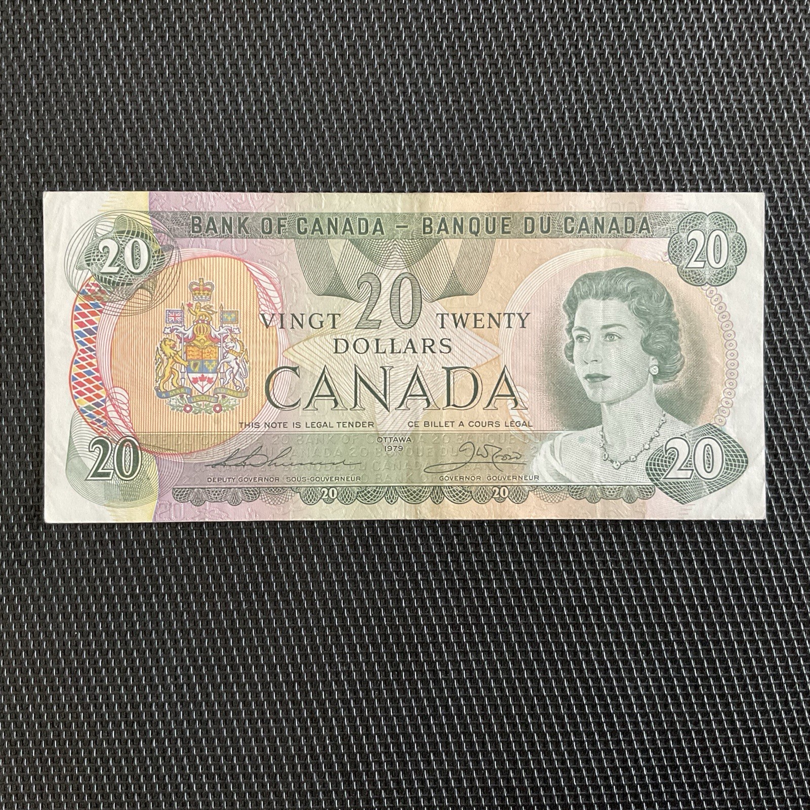 CANADA: 20 Dollars 1979, Pick 93c, Pr.SUP/aXF 🔥