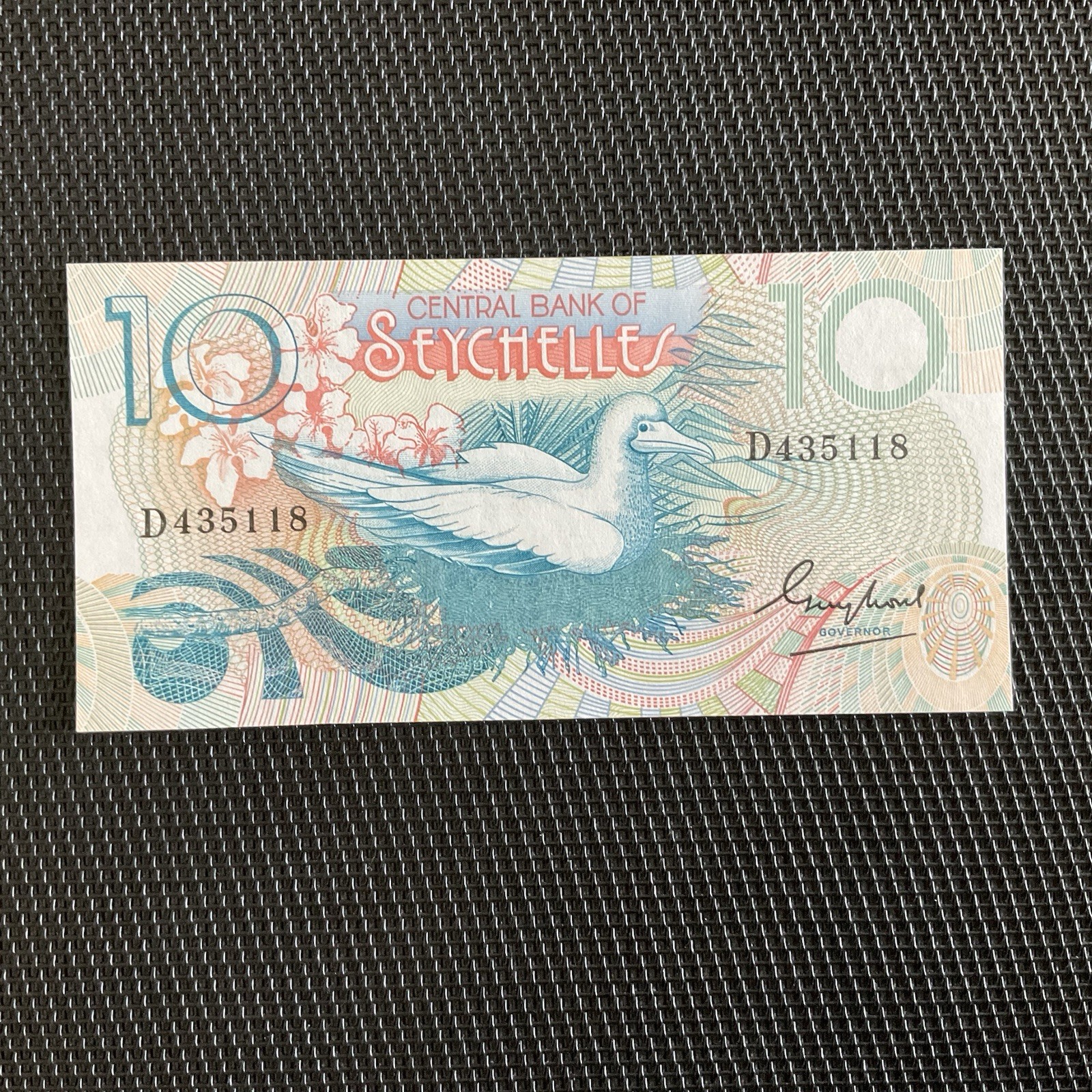 SEYCHELLES: 10 Roupies ND 1983, Pick 28, NEUF/UNC 🌐