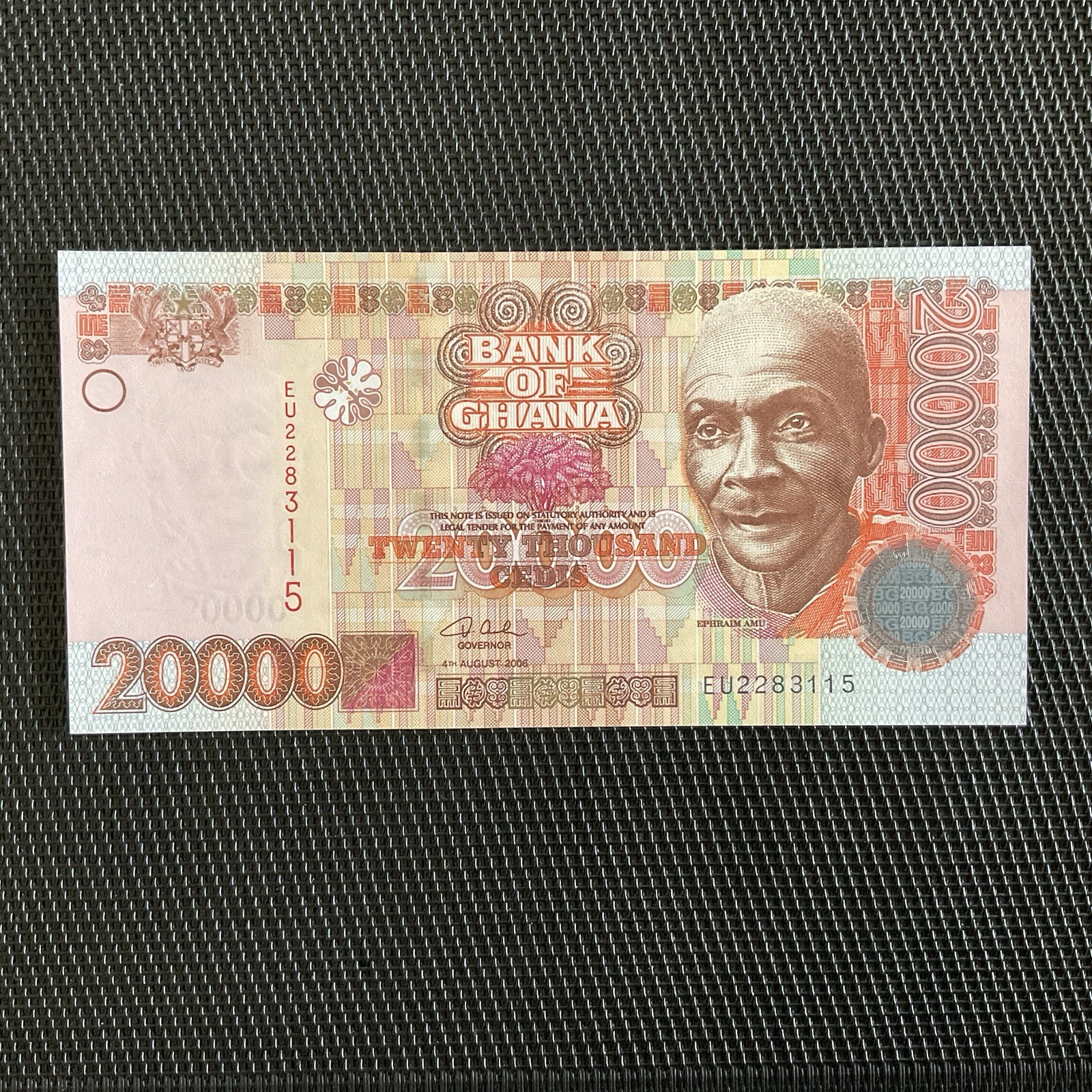 GHANA: 20 000 Cedis 04/08/2006, Pick 36c, NEUF/UNC 🌐