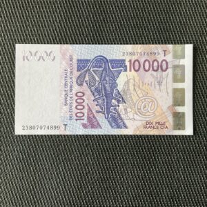 TOGO: 10 000 Francs 2023, BCEAO, Pick 818Tw, NEUF/UNC 💥
